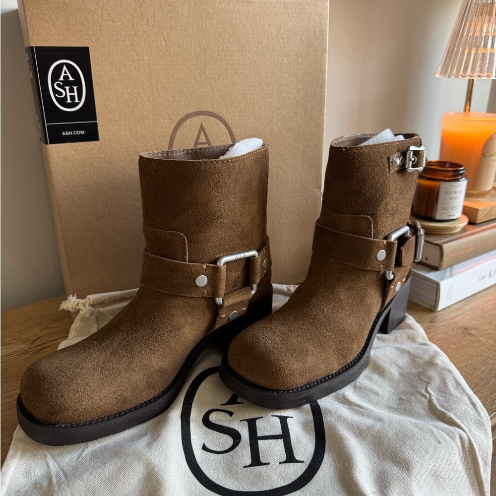 ASH 50mm Texas suede Boots
